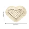 Placemats Boheemse handgeweven Love Tassel Placemat Katoenen touw Isolatiemat Home Office Decoratieset