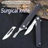 Messen g10 handtag vikkniv multifunktion onebutton quickopening kniv utomhus selfdefense kniv skalpell bär kniv