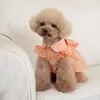 Robes vêtements d'été pour animaux de compagnie chat chien robe Chihuahua Yorkshire Terrier chemise jupe poméranie Shih Tzu caniche maltais Bichon vêtements XXS