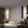 Wandleuchten LED-Lampe Modernes langes Licht für Zuhause Schlafzimmer Treppen Wohnzimmer Sofa Hintergrundbeleuchtung Innendekoration