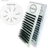 Cílios Postiços YY Lash Extensões Y Forma Volume Cílios 3D Faux Cil Pré-fabricados Fãs Lash Cluster Maquiagem Clássico Individual Pacote de Cílios CIlios Q231129