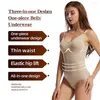 Kvinnors formar sömlösa bodysuitdesigners formade en stycke v halskomprimering kropp dräkter öppet crotch bantning shaper kvinnor underkläder smal