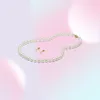 Charmant 78 mm Collier de perles blanc de la mer du Sud 18 pouces 14 carats en or 6414807