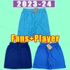 Ansu Fati Pedri Soccer Shorts 23 24 Lewandowski Gavi Adama Raphinha 2023 2024 Barcelonas F. de Jong Dest Men Football Pants Home Away Tredje fans Player version