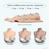 Formes de sein SILE pour les crossdresseurs Pouteau Crossdressrs Faux seins transgenres cosplay drag queen Drop Livrot Dhaol