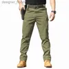 Calça masculina Arconte ao ar livre calças táticas de tecido esticado de tecido secreto dos fãs militares fãs lti de bolso de pocketwear l231129