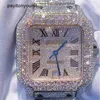 Rollenhorloge Zwitserse horloges Moissanite Diamond-horloges 2024 Mosang Stone-aanpassing kan de Tt van heren automatisch mechanisch uurwerk passeren