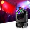 Bühne Moving Head Lichter 7*40W Biene Auge Strahl Waschen Zoom Licht Mit Sound Aktiviert DMX Steuerung für DJ Disco Party Nachtclub Hochzeit KTV