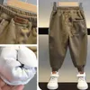 Pantaloni Autunno Bambini Ragazzi Pantaloni sportivi solidi 1 Y Abbigliamento casual per bambini piccoli Pantaloni sportivi in vita elastica alla caviglia per ragazze sottili primaverili