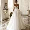 2024 Perles de luxe Une ligne robe de mariée col haut pure manches longues pays robe de mariée formelle noeud papillon décoration balayage train robes de novia