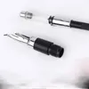 Stylos à plume Duke Carbon Fiber Pen Noir Double Couche Complexe Nib Calligraphie Papeterie Bureau Fournitures Scolaires 231128
