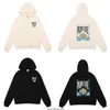 Mens Hoodies Sweatshirts Outstanding Designers Rhude Men and Women Letter Printing Terry Hoodie tröja Amerikanskt modemärke och Lovers European v