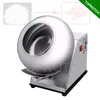 Electric Chocolate Film Coating Machine Food Packaging Round Drying Machine