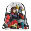 Sacs à provisions Goldrake UFO Robot Grendizer et Actarus cordon voyage stockage étanche organiser Bundle sac de corde de poche