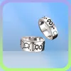 Vintage Buddhist Sanskrit Six-Character Mantra Titanium Band Designer Ring Men rostfritt stål Personlighet Retro Motorcykelfinger lyxringar smycken6774330