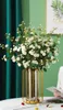 Decorative Flowers 73cm Simulation Little Rose Artificial To Make Old Coke-edge Roses European-style Retro Small Bouquet