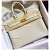 2023 Sacs fourre-tout Sac hbirkins Mode Couche Classique Dame En Cuir De Vache Lychee Grain Sac À Main Pour Femme Une Épaule Cross-body