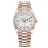 Reloj de pulsera para mujer Reloj de pulsera Reloj de diamantes Relojes de diseño para mujer Reloj para mujer 36/41 mm Movimiento automático Relojes de pulsera mecánicos Correa de acero inoxidable