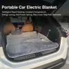 Electric Blanket 12V Car Electric Blanket 70x180cm Sleeper Warm Heater For Camping Trucks Off-road Vehicles Car Heated Blanket Seat Heating Pad Q231130