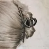 Klassiska pannbandsdesigners hårklipp för kvinnor bokstäver Barrettes Luxurys Designers Hairclip Fashion Pannband Fashion Accessories280H