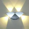 Lampa ścienna nowoczesna wysoka moca Butterfly LED LED światła światła w górę/w dół Montowane na ścianie dekoracja wewnętrzna