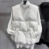 Männer Westen Koreanischen Stil PU Leder Unten Baumwolle Jacken Für Frauen 2023 Winter Warme frauen Weste Mode V-ausschnitt 4XL Casual Westen Für Frauen Q231129