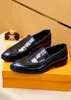 Высококачественный классический 2023 мужской одевание для обуви повседневной скольжение на лофеле мода мужской бренд удобный офисная обувь размер 38-45