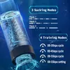 Pump Toys IPX7 Waterproof Electric Penis Pump Vacuum Pump Enlargement Extend Endurance Trainer for Larger Suction Toys for Men Masturbator 231128