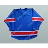 Custom France Hockey Jersey 모든 플레이어 또는 번호 새로운 상단 스티치 S-L-XL-XXL-3XL-4XL-5XL-6XL