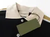 Vêtements pour femmes de créateurs 20% de réduction High Edition Classic Retro Shirt Polo Collar Sleeve Dress T-shirt Unisex