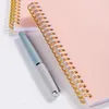 Coil Agenda Planer Notebook Weekly Goal Habit Tracker Schedule Organizer Journal Spanish Office Stationery