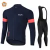 Cycling Jersey Sets Ropa Ciclismo Warm Raphaful Winter Thermal Fleece Clothes Men Suit Outdoor Riding Bike MTB Bib Pants Set 231128