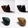 Tea Pets Creative Tian Snail Pet Dekoracja salonu na tacę małe zwierzęce posągi wodne żaba gra Zestaw Zestaw Wykwintna sztuka