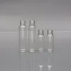 5 ml/10 ml przezroczystą szklaną butelkę z metalowym srebrnym złotą aluminiową aluminiową drobną mgłą sprayer rozpylający zapach perfumy pusty zapach b fbeh