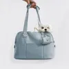 Dog Car Seat Covers Simple Dogs Carrier Bag Cotton Autumn Winter Elegant Solid Color Cat Single Shoulder Bags Maltese Kitten