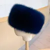 Berretti Cappello in pelliccia sintetica in fibre acriliche Moda soffice russo 8 colori da donna peloso all'aperto