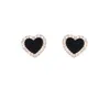 Brincos do garanhão Danymia Small Heart Lots for Women Ween Love Halloween Hallowen Cute Bling Gift Girlfrinha