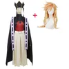 cosplay wigs kimetsu no yeyang demon slayer juuni kitsuki douma kostum cosplay karnaval alloween props lotus cetak kipas lipat untuk dewasa j230502