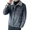 Men's Jackets Men Plus Fleece Thickened Plus-size Blouse Vintage Casual Tooling Light Cooked Wind