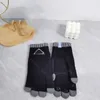 Дизайнерские перчатки Зимняя мода Хлопковые перчатки с пятью пальцами для женщин Стильные аксессуары Теплые мужские шерстяные варежки Осень Путешествия на открытом воздухе Спорт -3