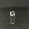 1-ml-Fläschchen, Klarglas-Wunschfläschchen mit Kunststoffstopfen, Mini-Glasflasche, leere Probengläser, klein, 22 x 11 mm (Höhe x Durchmesser), niedlicher Bastel-Wunschbott Bseg