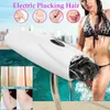 Epilator Mini Portable Electric Pull Tweezer Device Women Hair Removal ABS Trimmer Depilation For Female Body Beauty Tool 231128