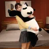 Pluszowe lalki 60 cm 120 cm gigantyczne zabawki panda miękki sen poduszka kreskówka zwierzę zwierzęta pluszowe lalka