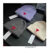 Moda Amis Cashmere Warm Hat Mujer Diseñador Beanie Cap Ski A-line Bordado Hem Hombres de punto Frío Hatb9tpTGC6