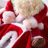 Hondenkleding Hond Kerstkostuum Hond Kat Winter Hoodie Jas Kleding Kerstmis Kerstman Halloween Feest Dierenkleding Mopshond Disfraz 231129