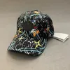 2023 Designer Street Hats LEXURIE LETTRE BRODERIE Bend Wave Caps Male Hip Hop Visor Mesh Male Femelle Cross Punk Baseball