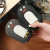 Titulaires de cartes à la mode Zipper Penguins Sac étanche résistant à l'usure porte-monnaie pour le stockage