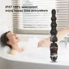 Sex Toy Massager Anal Beads Vibrator Butt Plug Prostate Massager 7 Speed ​​Powerful Wand Kvinnliga leksaker för kvinnor män gay