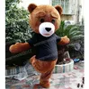 Halloween lovely teddy bear Mascot Costume Simulation Cartoon Character Outfits Suit Adults Size Outfit Unisex Birthday Christmas Carnival Fancy Dress
