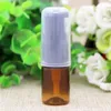 5 10 15ml Empty Refillable Amber PET Plastic Pump Press Bottles Vial Case Containers Pot Jar for Cosmetics Shampoo Lotion Facial Cleans Gpgc